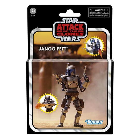 Star Wars The Vintage Collection 3.75 Inch Deluxe Exclusive Action Figure - Jango Fett