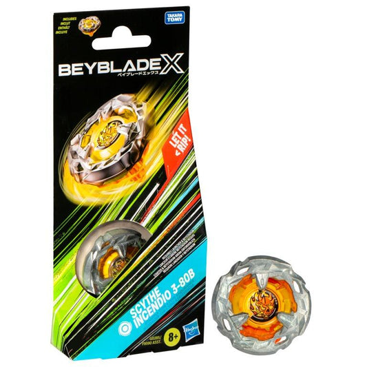 Beyblade X Stamina Type Beyblade - Scythe Incendio 3-80B