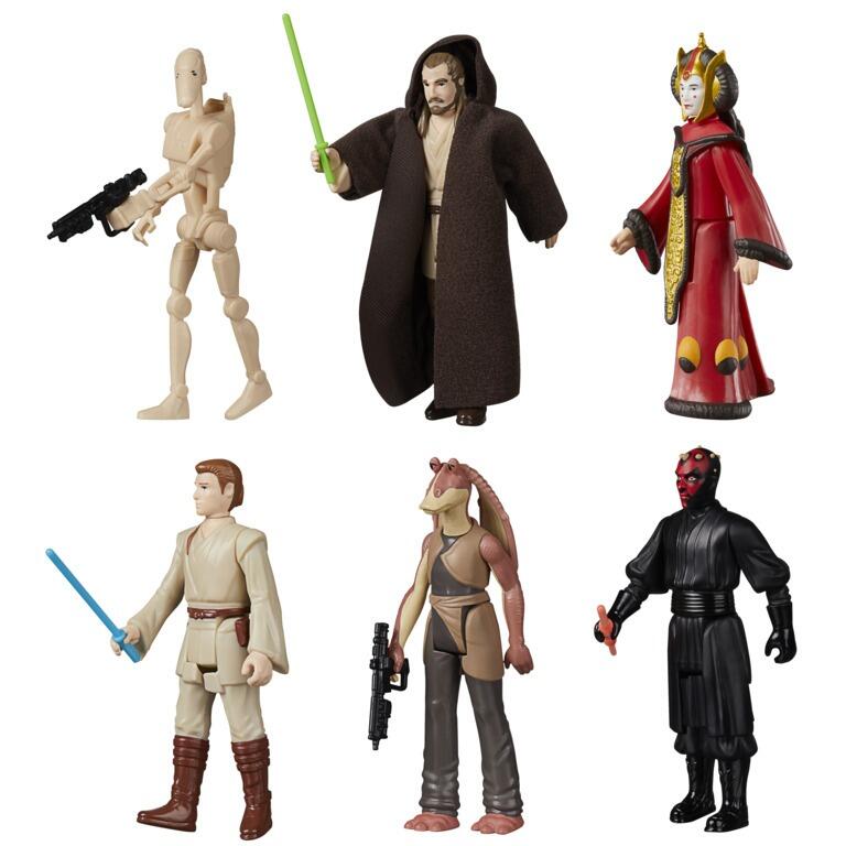 Star Wars Retro Action Figure Wave 9 (The Phantom Menace) - Boxed