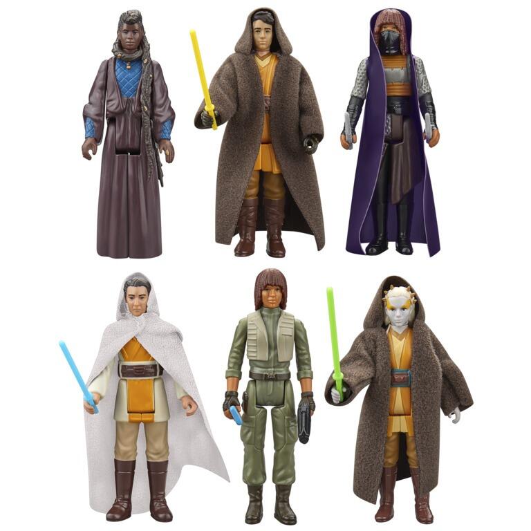 Star Wars Retro Action Figure The Acolyte - Boxed Set of 6 – Star