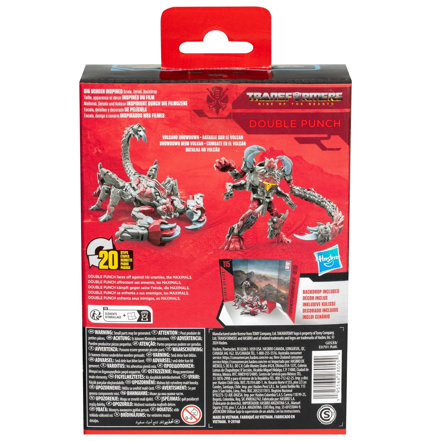 Transformers Studio Series 115 Deluxe Class Action Figure - Double Punch