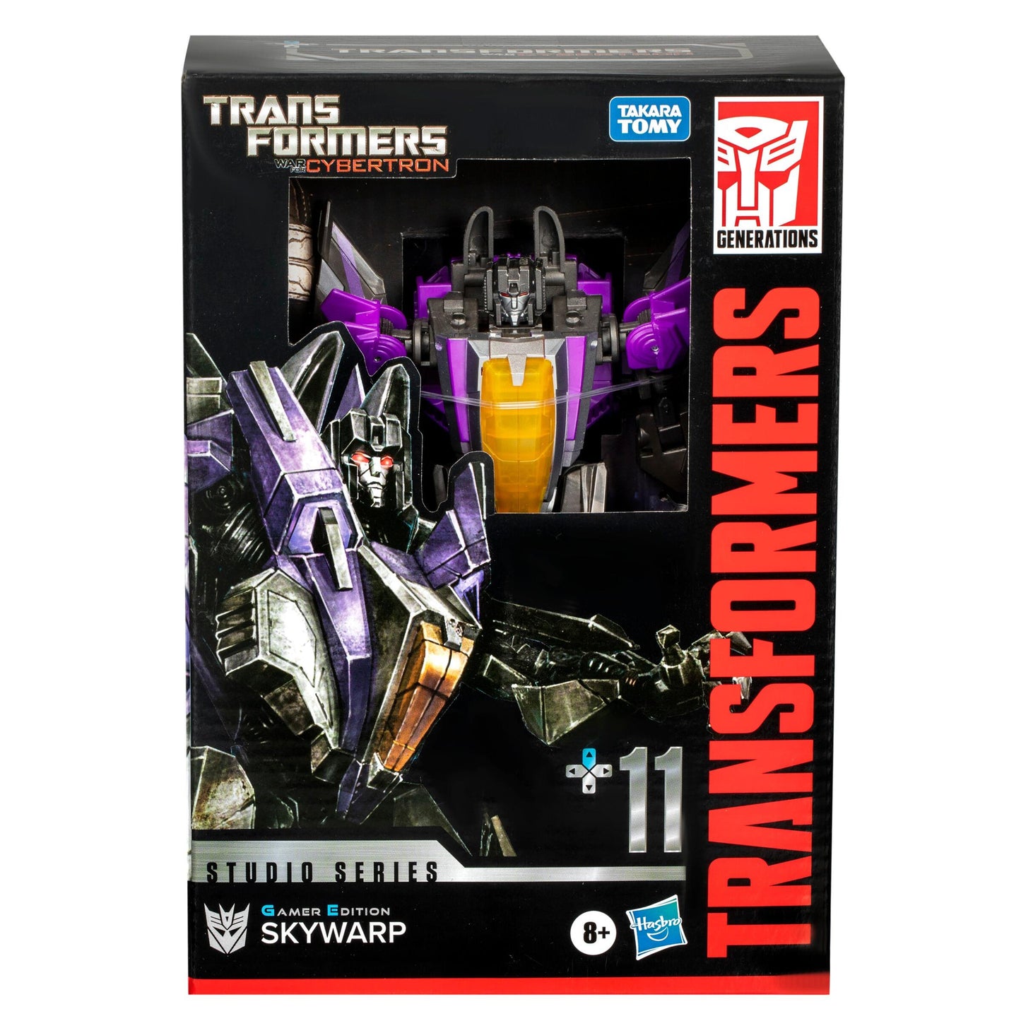Transformers Studio Series Gamer Edition Voyager Class Action Figure - Skywarp