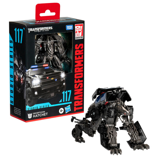 Transformers Studio Series 117 Deluxe Class Action Figure - Decepticon Hatchet
