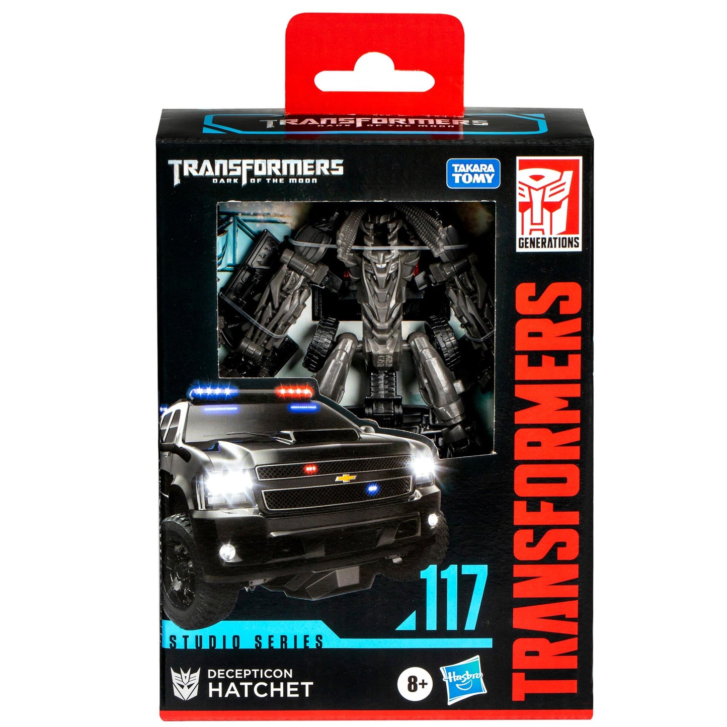 Transformers Studio Series 117 Deluxe Class Action Figure - Decepticon Hatchet