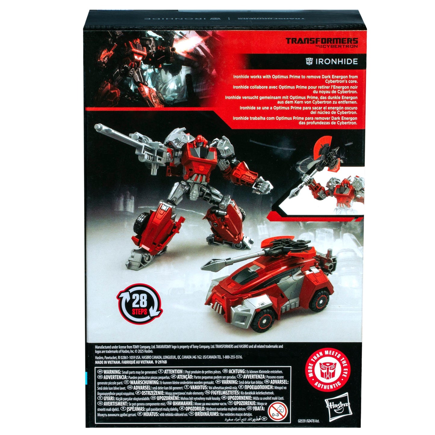 Transformers Studio Series WFC Voyager Class Action Figure - Ironhide