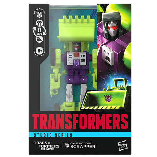 Transformers Studio Series 86 Voyager Class Action Figure - Construction Scrapper