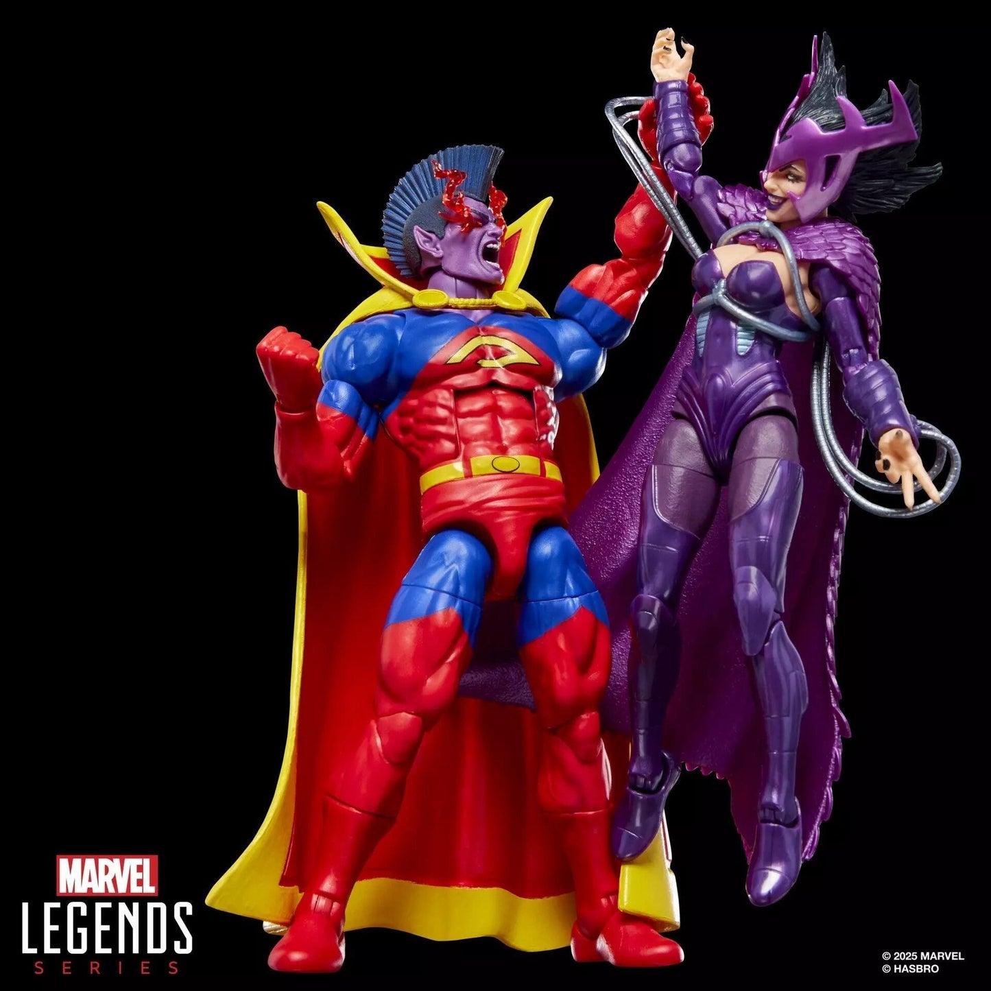 Marvel Legends X-Men 6 Inch Action Figure 2-Pack - Deathbird & Marvel's Gladiator