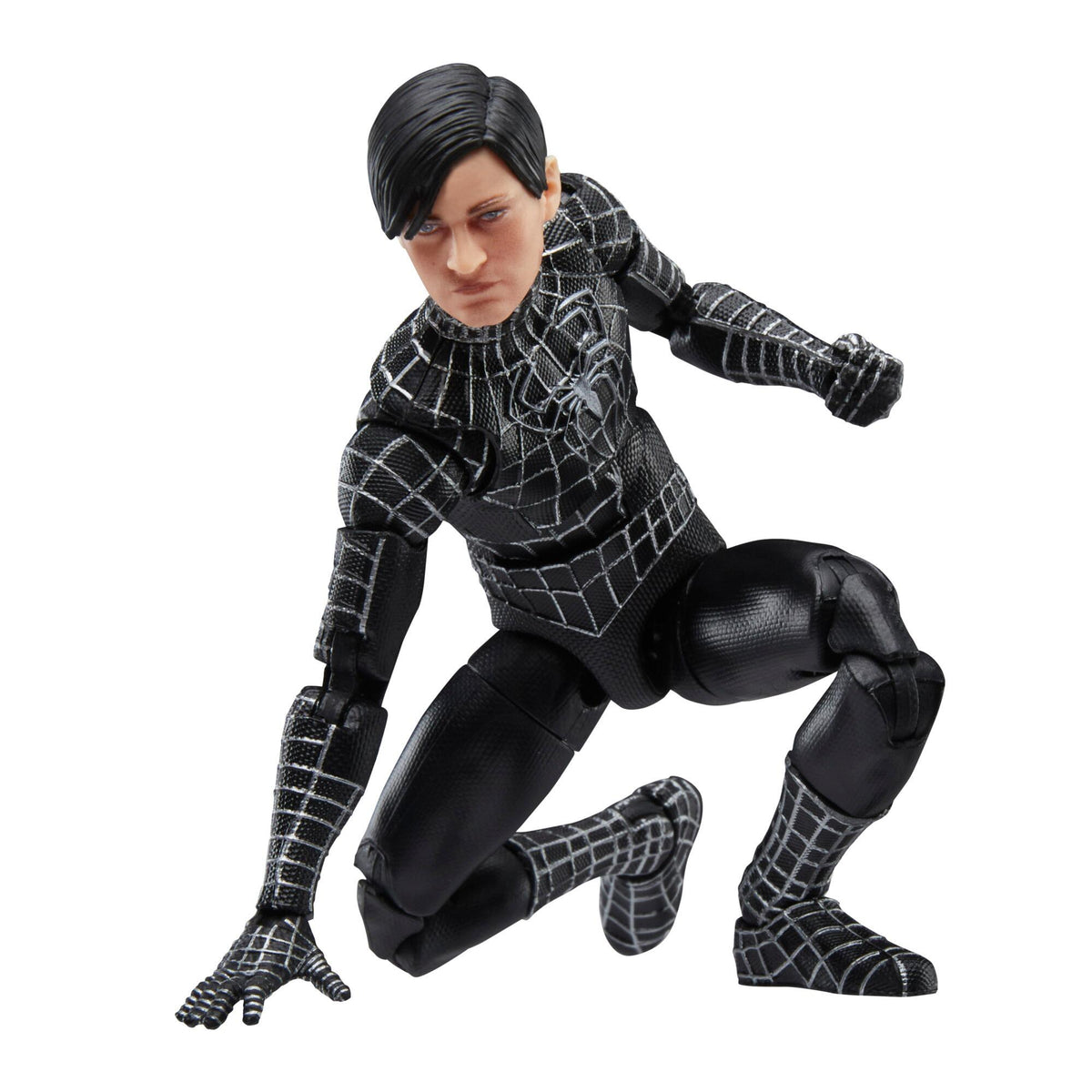 Marvel Legends Spider-Man 6-inch Scale Action Figure - Black Suit Spider-Man (Spider-Man 3)