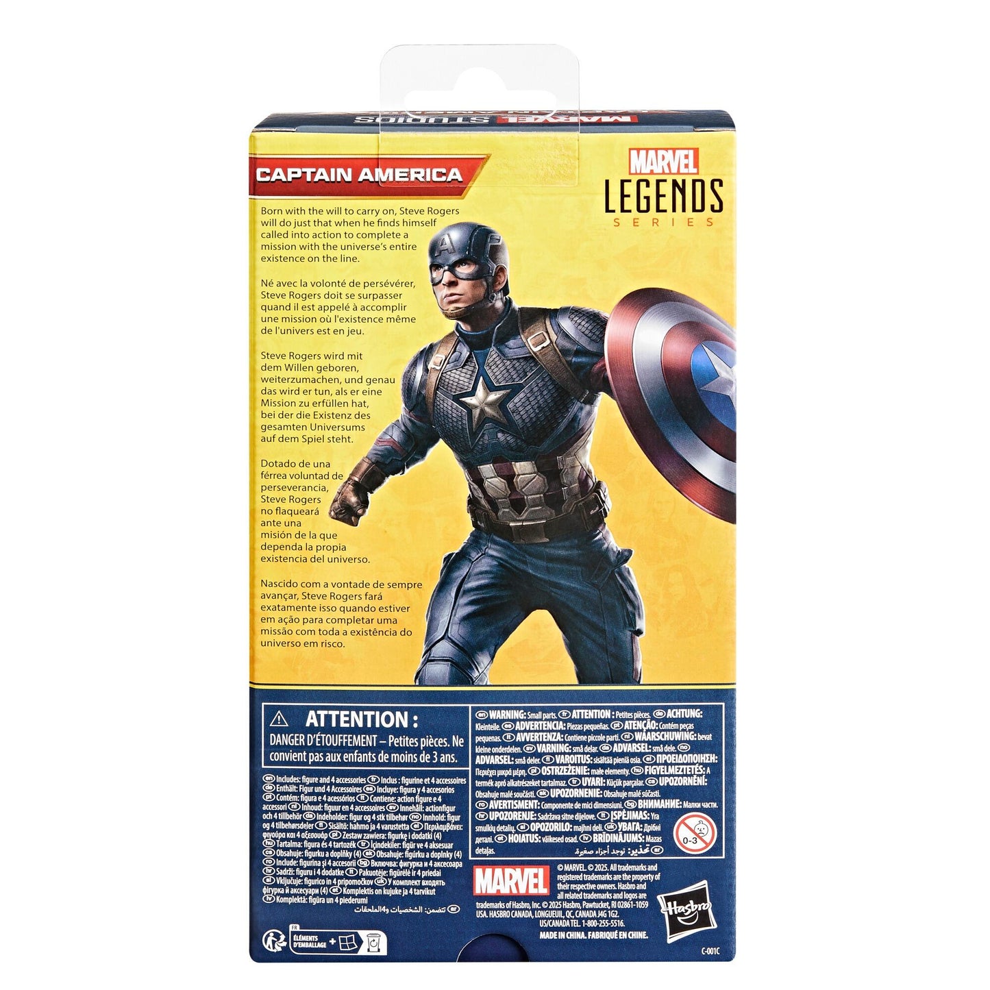 Marvel Legends 6 Inch Exclusive Action Figure - Captain America (Endgame)