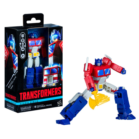 Transformers Studio Series Deluxe Class Action Figure - Optimus Prime (Devastation)