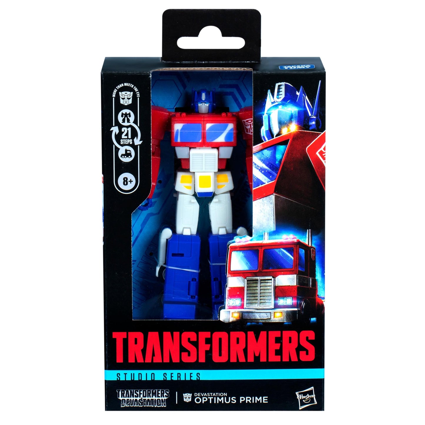 Transformers Studio Series Deluxe Class Action Figure - Optimus Prime (Devastation)