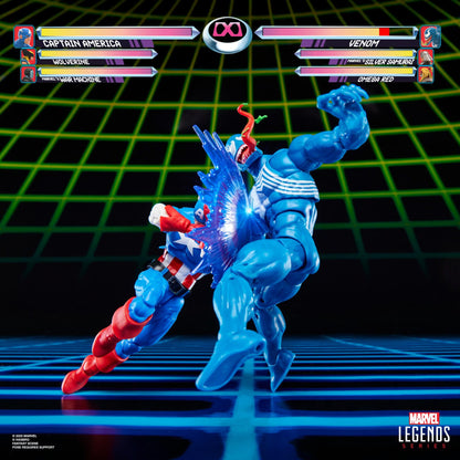 Marvel Legends Gamerverse 6 Inch Exclusive Action Figure 2-Pack - Captain America vs Venom