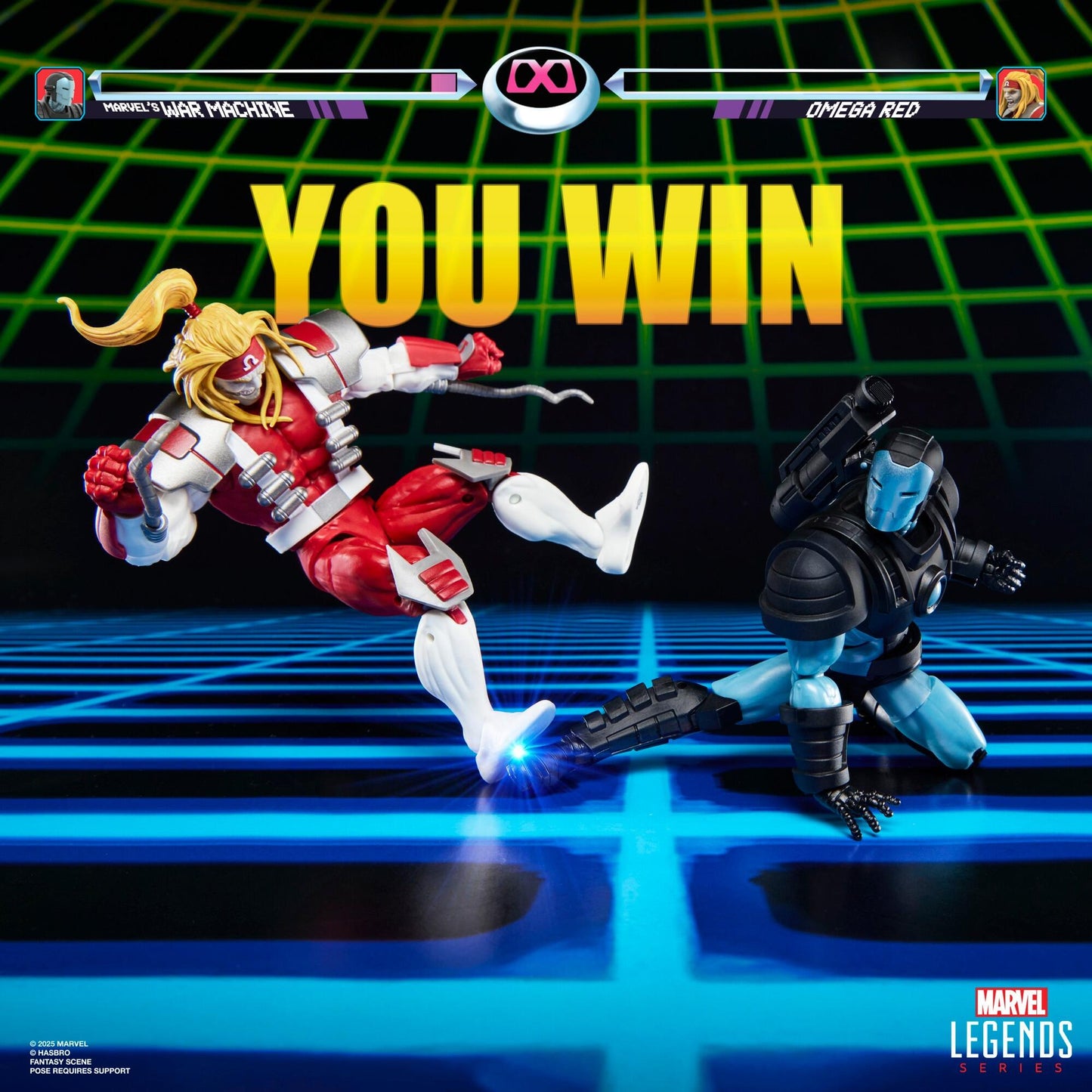 Marvel Legends Gamerverse 6 Inch Exclusive Action Figure 2-Pack - War Machine Vs Omega Red