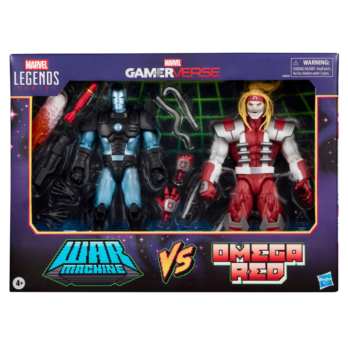 Marvel Legends Gamerverse 6 Inch Exclusive Action Figure 2-Pack - War Machine Vs Omega Red
