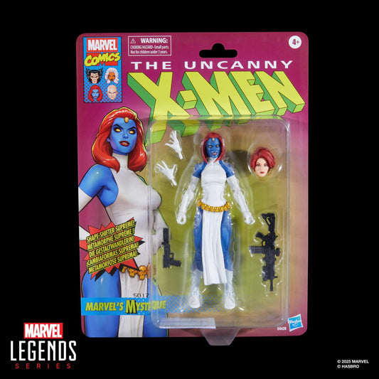 Marvel Legends X-Men Retro 6 Inch Exclusive Action Figure - Marvel's Mystique