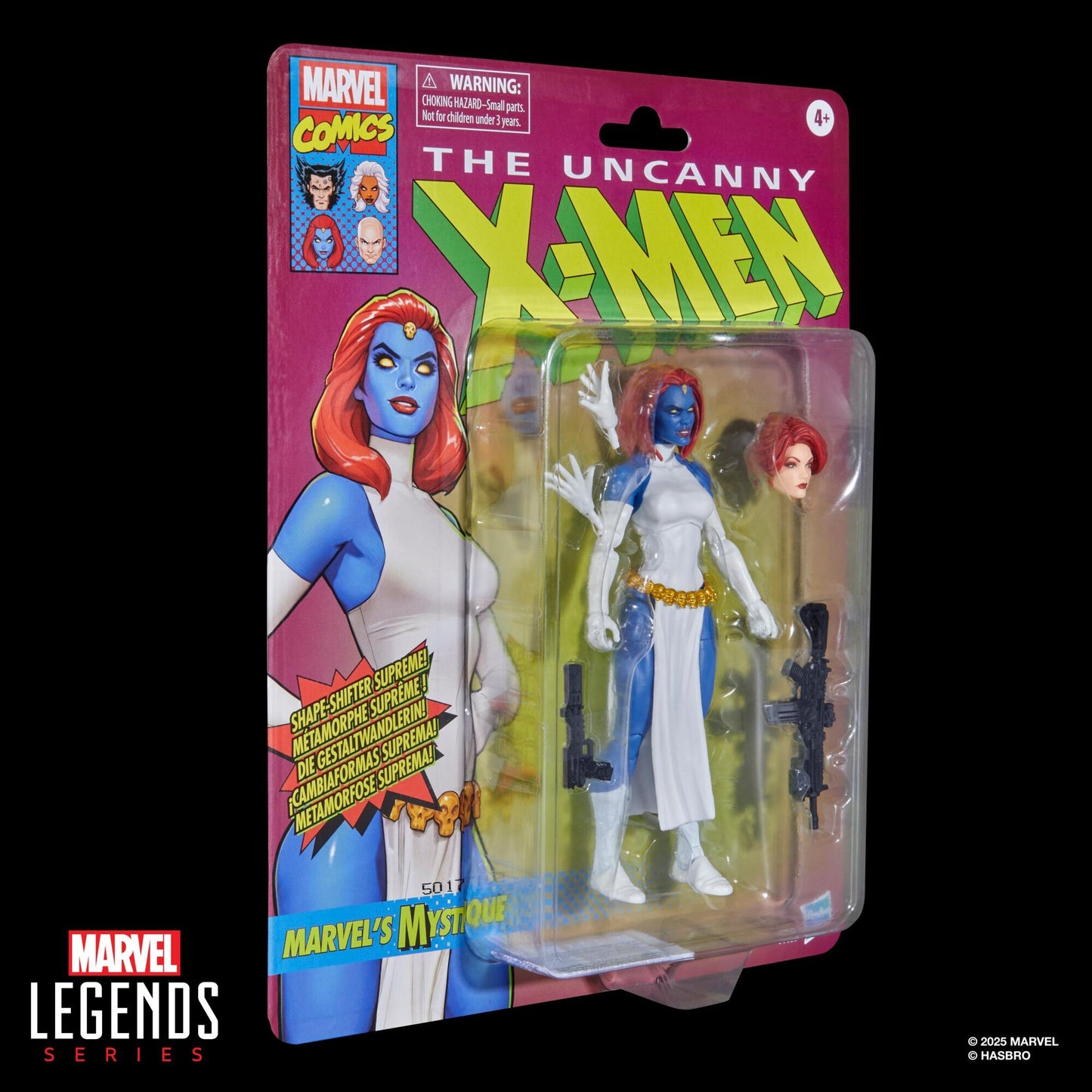 Marvel Legends X-Men Retro 6 Inch Exclusive Action Figure - Marvel's Mystique
