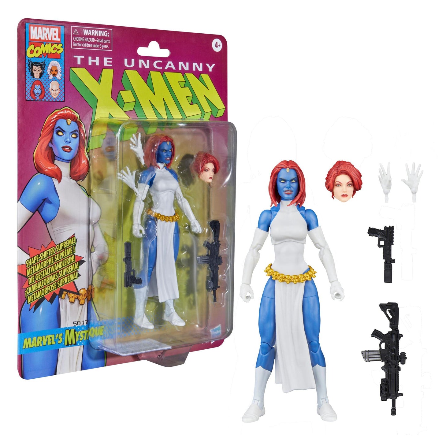 Marvel Legends X-Men Retro 6 Inch Exclusive Action Figure - Marvel's Mystique