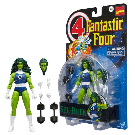 Marvel Legends Fantastic Four Retro Action Figure - She-Hulk