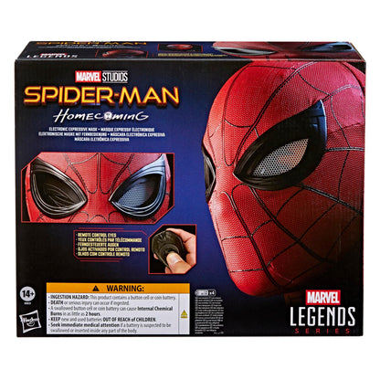 Marvel Legends Premium Roleplay Electronic Interactive Mask - Spider-Man (Homecoming)
