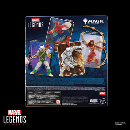 Marvel Legends Magic The Gathering Series 6 Inch Action Figure With Trading Card - MJ (Iron Spider)