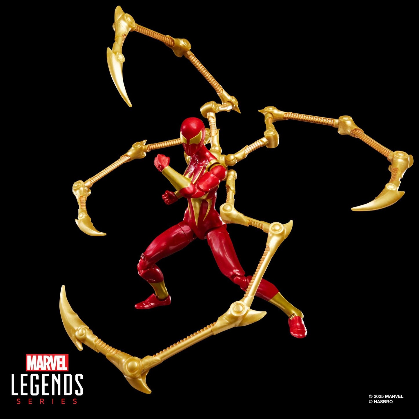 Marvel Legends Magic The Gathering Series 6 Inch Action Figure With Trading Card - MJ (Iron Spider)