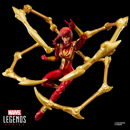 Marvel Legends Magic The Gathering Series 6 Inch Action Figure With Trading Card - MJ (Iron Spider)