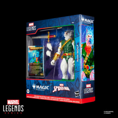 Marvel Legends Magic The Gathering Series 6 Inch Action Figure With Trading Card - Man-Wolf