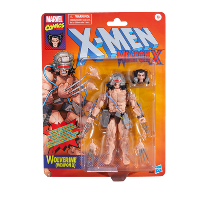 Marvel Legends X-Men Retro Exclusive 6 Inch Action Figure - Wolverine (Weapon X)