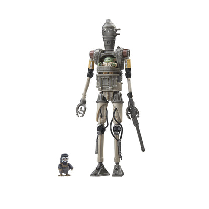 Star Wars The Vintage Collection 3.75 Inch Deluxe Action Figure - IG-12, Grogu & Anzellan