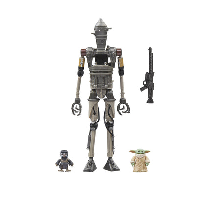 Star Wars The Vintage Collection 3.75 Inch Deluxe Action Figure - IG-12, Grogu & Anzellan