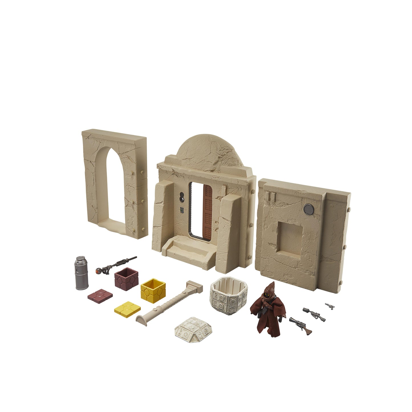 Star Wars The Vintage Collection 3.75 Inch Action Figure Playset - Streets of Mos Eisley Playset w/ Jawa