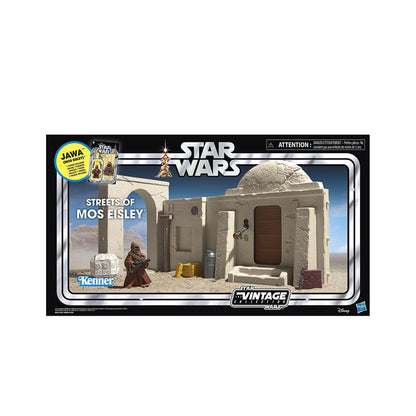 Star Wars The Vintage Collection 3.75 Inch Action Figure Playset - Streets of Mos Eisley Playset w/ Jawa