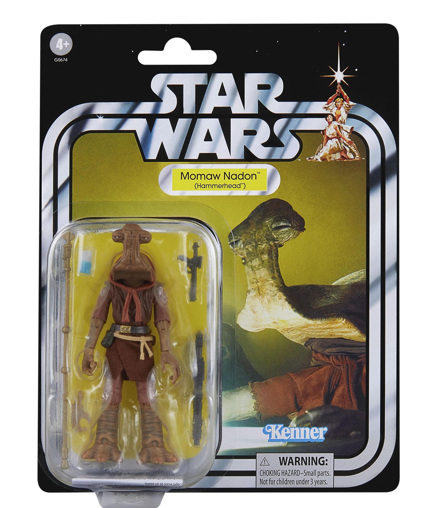 Star Wars The Vintage Collection 3.75 Inch Exclusive Action Figure - Momaw Nadon (Hammerhead)