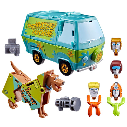 *PRE-ORDER Transformers X Scooby Doo Collab Action Figure - Mysterious Prime & Automutt