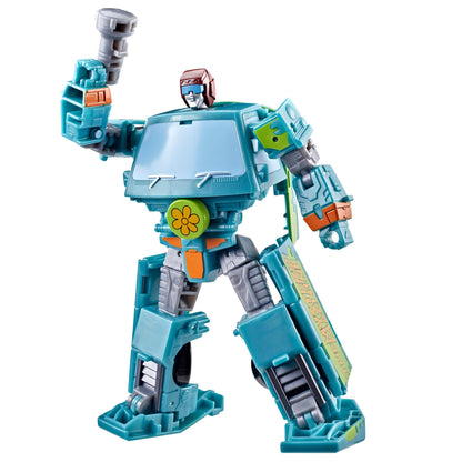 *PRE-ORDER Transformers X Scooby Doo Collab Action Figure - Mysterious Prime & Automutt