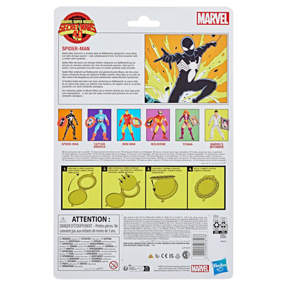 Marvel Legends Comic Secret Wars 6 Inch Action Figure Wave 1 - Spider-Man *With Free Exclusive Art Card*