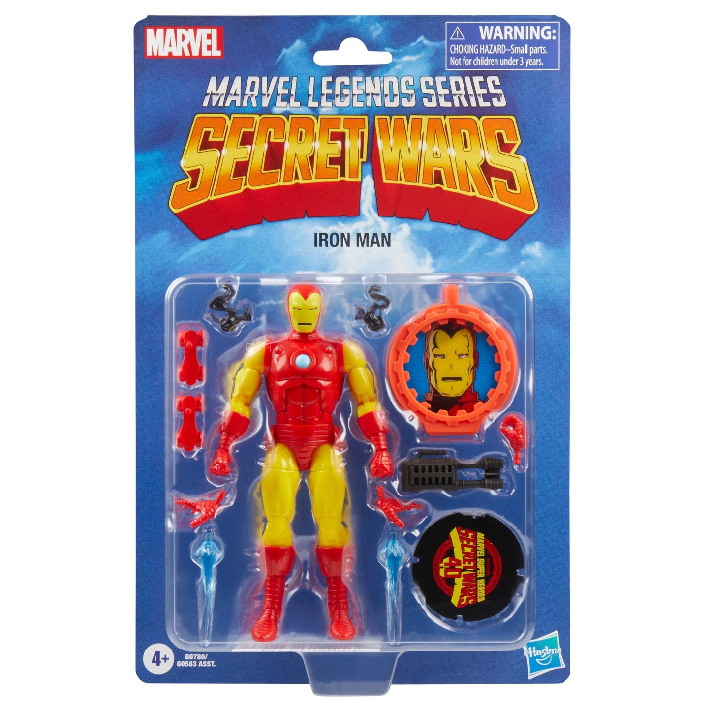 Marvel Legends Comic Secret Wars 6 Inch Action Figure Wave 1 - Iron Man *With Free Exclusive Art Card*