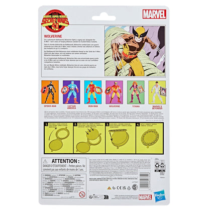 Marvel Legends Comic Secret Wars 6 Inch Action Figure Wave 1 - Wolverine *With Free Exclusive Art Card*