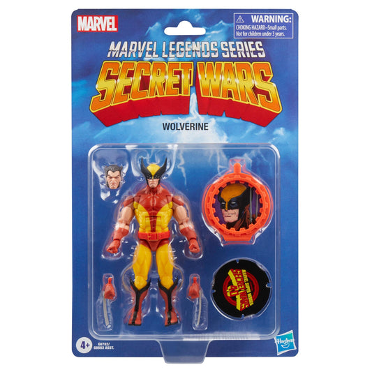 Marvel Legends Comic Secret Wars 6 Inch Action Figure Wave 1 - Wolverine *With Free Exclusive Art Card*