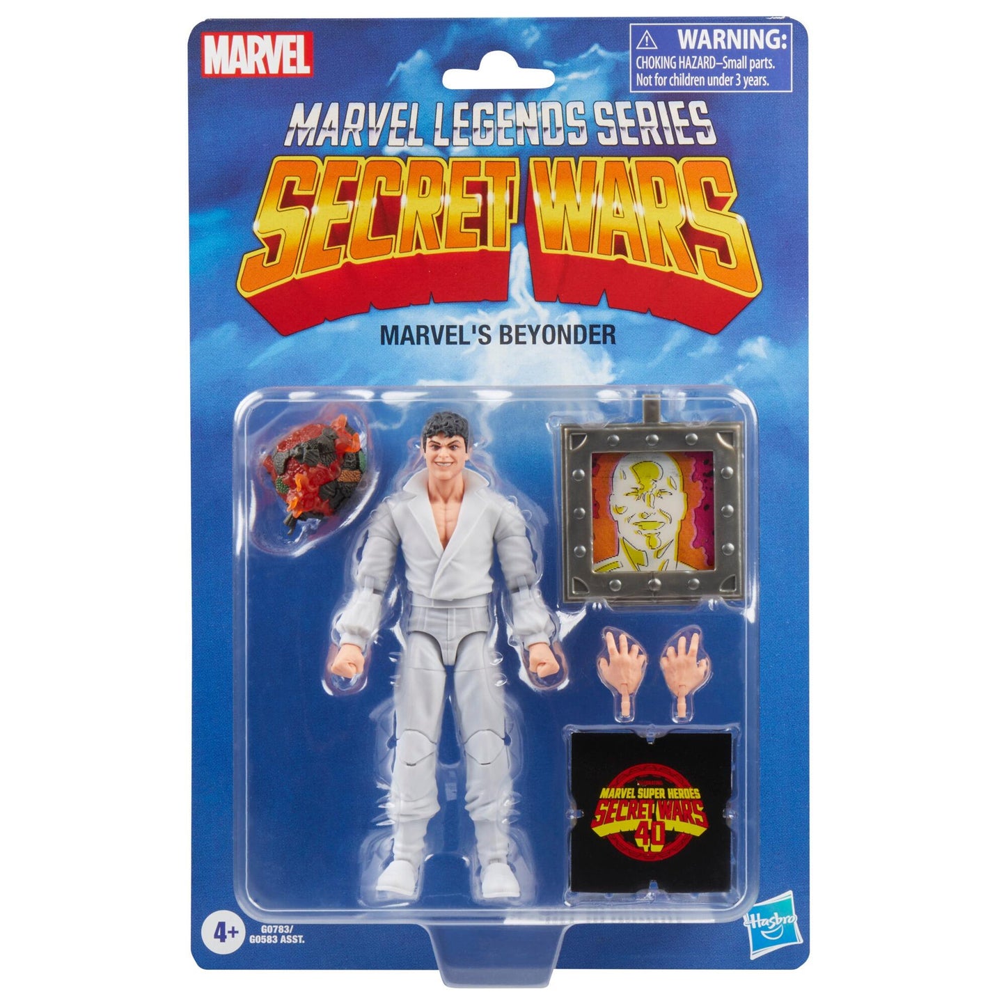 Marvel Legends Comic Secret Wars 6 Inch Action Figure Wave 1 - Marvel's Beyonder *With Free Exclusive Art Card*