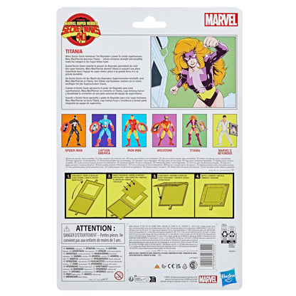 Marvel Legends Comic Secret Wars 6 Inch Action Figure Wave 1 - Titania *With Free Exclusive Art Card*