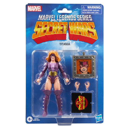 Marvel Legends Comic Secret Wars 6 Inch Action Figure Wave 1 - Titania *With Free Exclusive Art Card*