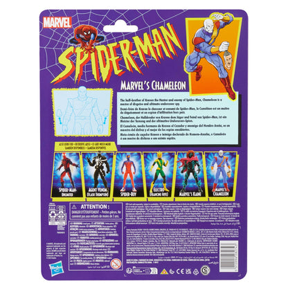 Marvel Legends Spider-Man Retro 6 Inch Action Figure Wave 5 - Marvel's Chameleon
