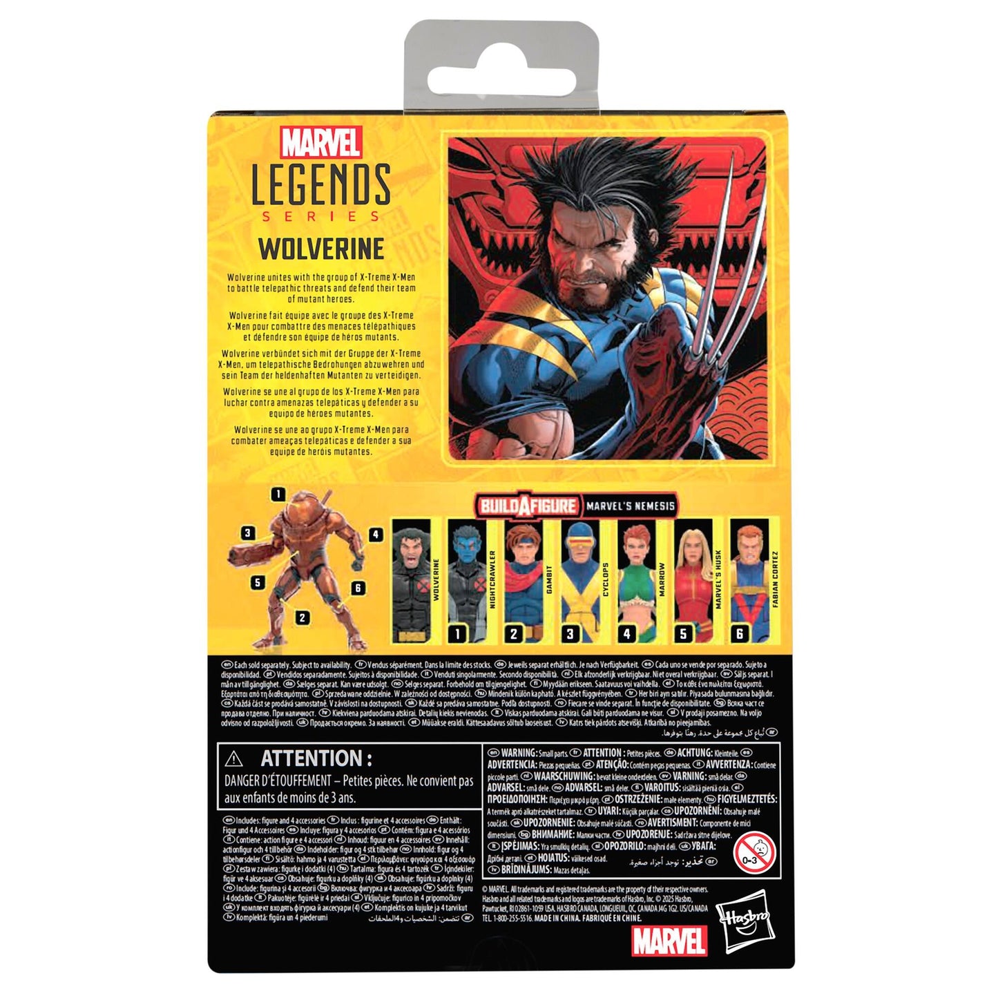 Marvel Legends X-Men 6 Inch Scale Action Figure - Wolverine