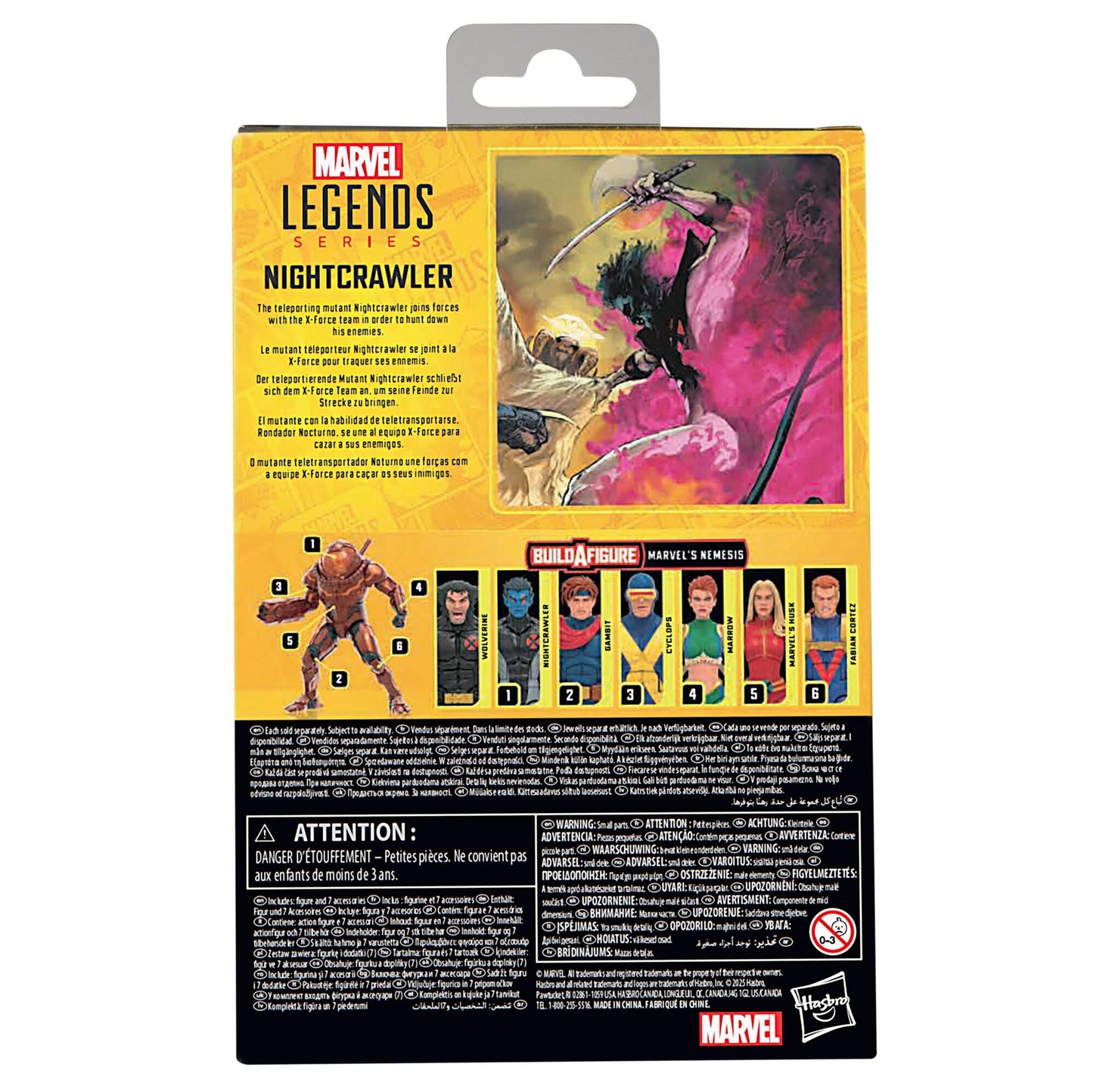 Marvel Legends X-Men 6 Inch Scale Action Figure - Nightcrawler