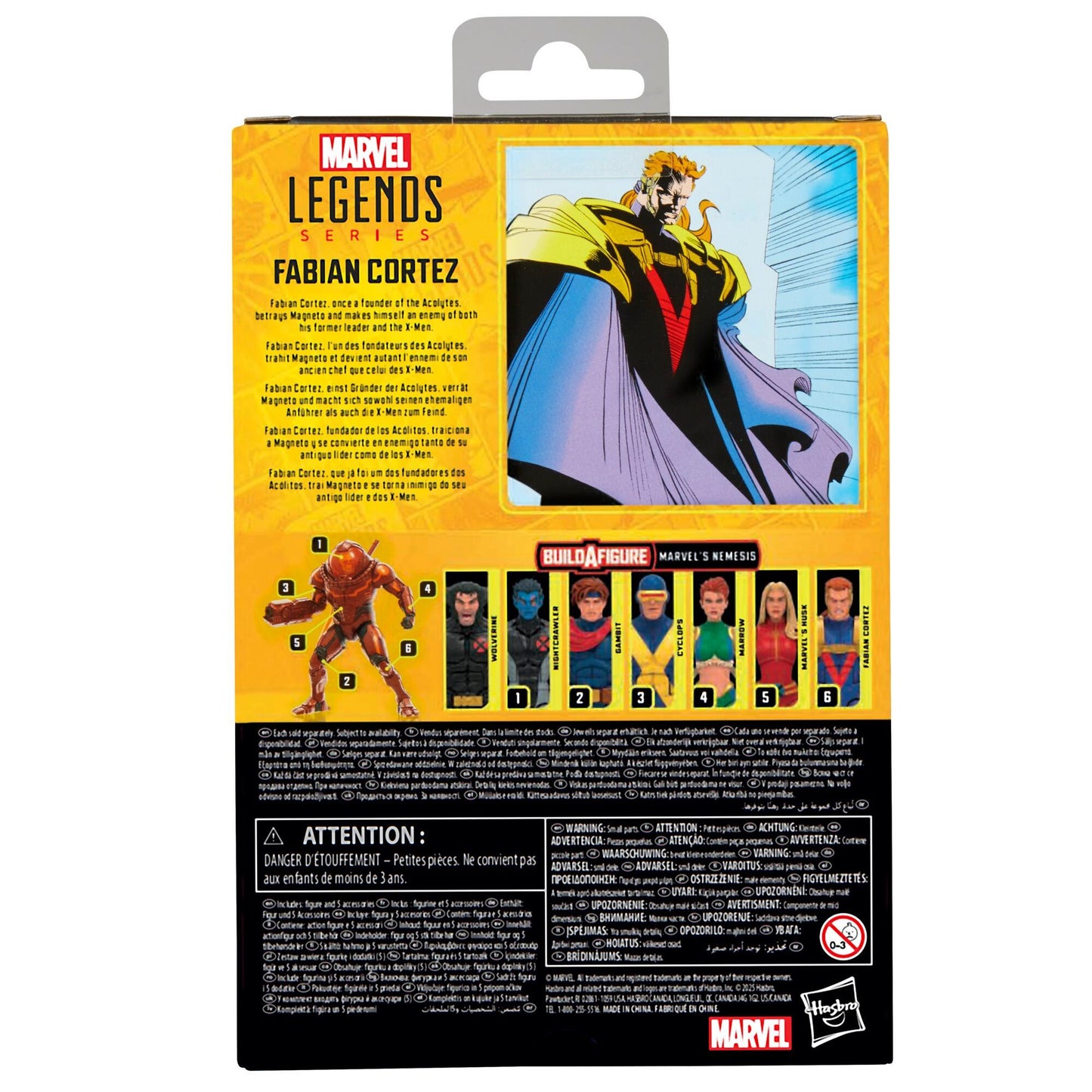 Marvel Legends X-Men 6 Inch Scale Action Figure - Fabian Cortez