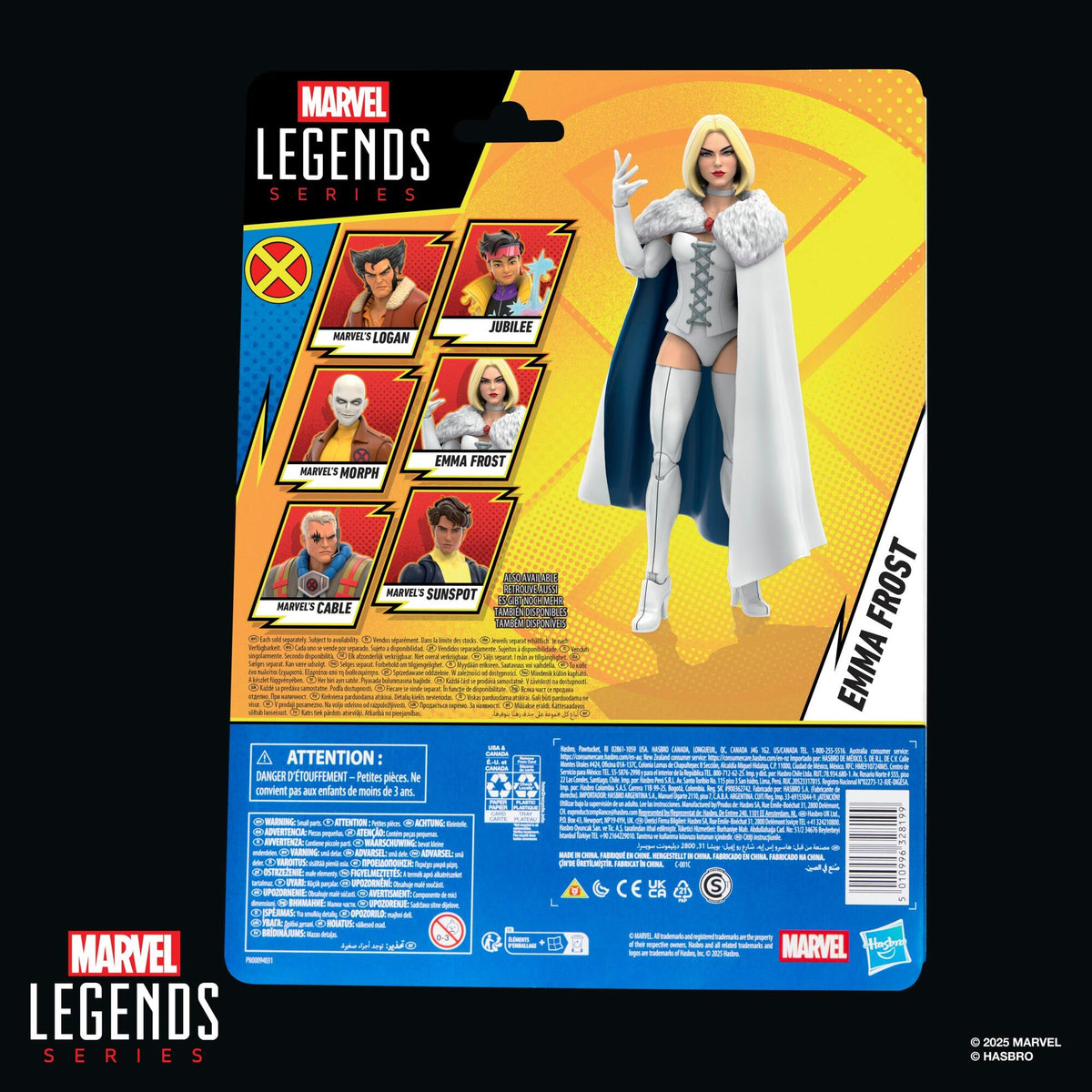 Marvel Legends 6 Inch X-Men '97 Retro Action Figure Wave 3 - Emma Frost