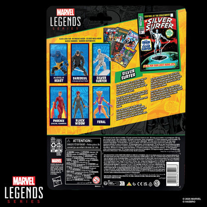 Marvel Legends Comic Retro 6 Inch Action Figure Wave 2 - Silver Surfer