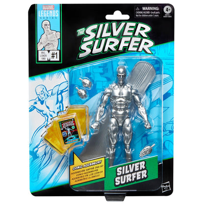 Marvel Legends Comic Retro 6 Inch Action Figure Wave 2 - Silver Surfer