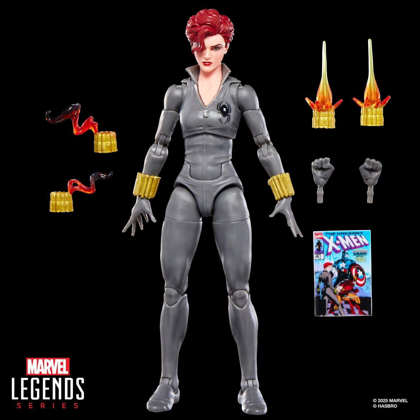 Marvel Legends Comic Retro 6 Inch Action Figure Wave 2 - Black Widow